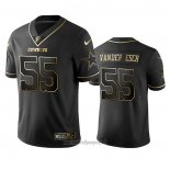 Maglia NFL Limited Dallas Cowboys Leighton Vander Esch Golden Edition Nero