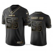Maglia NFL Limited Dallas Cowboys Leighton Vander Esch Golden Edition Nero