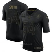 Maglia NFL Limited Dallas Cowboys Smith 2020 Salute To Service Nero