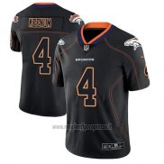 Maglia NFL Limited Denver Broncos Case Keenum Nero Color Rush 2018 Lights Out
