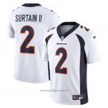 Maglia NFL Limited Denver Broncos Patrick Surtain II Vapor Untouchable Bianco