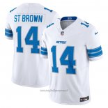 Maglia NFL Limited Detroit Lions Amon-ra St. Brown Vapor F.U.S.E. Bianco
