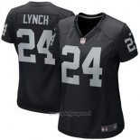 Maglia NFL Limited Donna Las Vegas Raiders 24 Lynch Nero