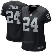 Maglia NFL Limited Donna Las Vegas Raiders 24 Lynch Nero