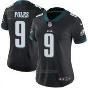 Maglia NFL Limited Donna Philadelphia Eagles 9 Foles Nero