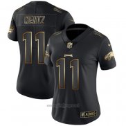 Maglia NFL Limited Donna Philadelphia Eagles Wentz Vapor Untouchable Nero