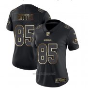 Maglia NFL Limited Donna San Francisco 49ers Kittle Vapor Untouchable Nero