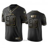 Maglia NFL Limited Houston Texans J J Watt Golden Edition Nero