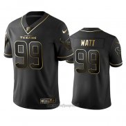 Maglia NFL Limited Houston Texans J J Watt Golden Edition Nero