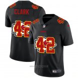 Maglia NFL Limited Kansas City Chiefs Clark Logo Dual Overlap Nero