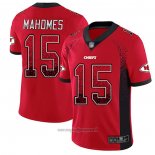 Maglia NFL Limited Kansas City Chiefs Mahomes Rush Drift Fashion Rosso