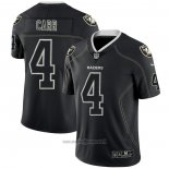 Maglia NFL Limited Las Vegas Raiders Carr Lights Out Nero
