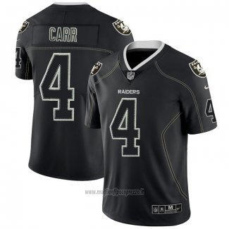 Maglia NFL Limited Las Vegas Raiders Carr Lights Out Nero