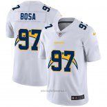 Maglia NFL Limited Los Angeles Chargers Bosa Logo Dual Overlap Bianco