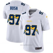 Maglia NFL Limited Los Angeles Chargers Bosa Logo Dual Overlap Bianco