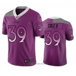 Maglia NFL Limited Minnesota Vikings Brian Cole Ii Citta Edition Viola