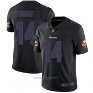 Maglia NFL Limited Minnesota Vikings Diggs Black Impact