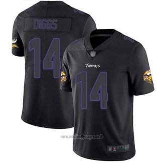 Maglia NFL Limited Minnesota Vikings Diggs Black Impact