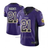 Maglia NFL Limited Minnesota Vikings Mike Hughes Viola 2018 Rush Drift Fashion