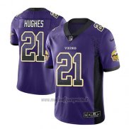 Maglia NFL Limited Minnesota Vikings Mike Hughes Viola 2018 Rush Drift Fashion