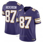Maglia NFL Limited Minnesota Vikings T.j. Hockenson Vapor F.U.S.E. Viola