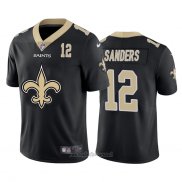 Maglia NFL Limited New Orleans Saints Sanders Big Logo Number Nero