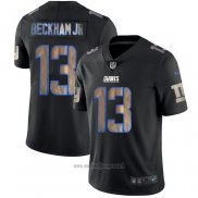 Maglia NFL Limited New York Giants Beckham Jr Black Impact