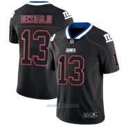 Maglia NFL Limited New York Giants Beckham Jr Lights Out Nero