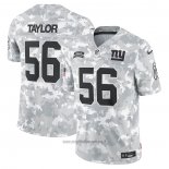 Maglia NFL Limited New York Giants Lawrence Taylor 2024 Salute To Service Retired Grigio