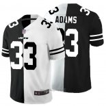 Maglia NFL Limited New York Jets Adams Black White Split