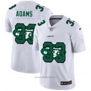 Maglia NFL Limited New York Jets Adams Logo Dual Overlap Bianco