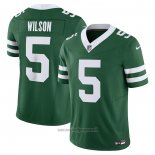 Maglia NFL Limited New York Jets Garrett Wilson Vapor F.U.S.E. Legacy Verde