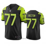Maglia NFL Limited New York Jets Mekhi Becton Citta Edition Verde Nero
