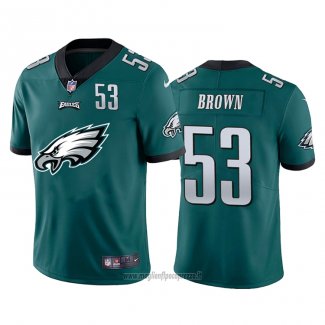 Maglia NFL Limited Philadelphia Eagles Brown Big Logo Number Verde
