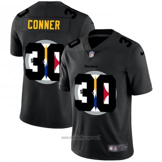 Maglia NFL Limited Pittsburgh Steelers Conner Logo Dual Overlap Nero