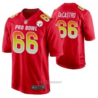 Maglia NFL Limited Pittsburgh Steelers David Decastro 2019 Pro Bowl Rosso