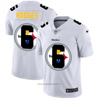 Maglia NFL Limited Pittsburgh Steelers Hodges Logo Dual Overlap Bianco