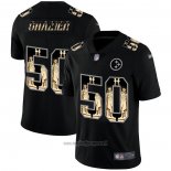 Maglia NFL Limited Pittsburgh Steelers Shazier Statue Of Liberty Fashion Nero