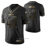 Maglia NFL Limited San Diego Chargers Uchenna Nwosu Golden Edition Nero