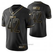 Maglia NFL Limited San Diego Chargers Uchenna Nwosu Golden Edition Nero