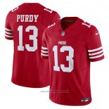 Maglia NFL Limited San Francisco 49ers Brock Purdy Vapor F.U.S.E. Rosso