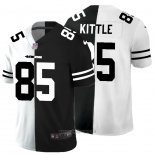Maglia NFL Limited San Francisco 49ers Kittle White Black Split