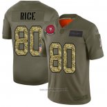 Maglia NFL Limited San Francisco 49ers Rice 2019 Salute To Service Verde