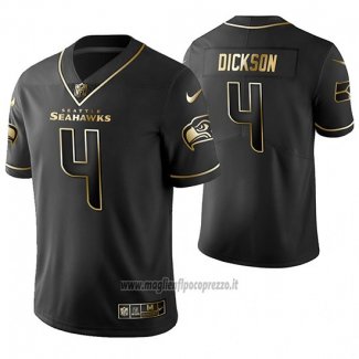 Maglia NFL Limited Seattle Seahawks Michael Dickson Golden Edition Nero