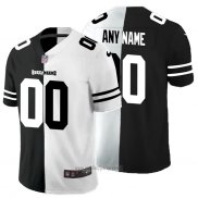 Maglia NFL Limited Tampa Bay Buccaneers Personalizzate Black White Split
