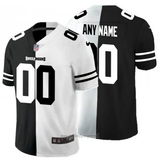Maglia NFL Limited Tampa Bay Buccaneers Personalizzate Black White Split