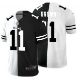 Maglia NFL Limited Tennessee Titans Brown White Black Split
