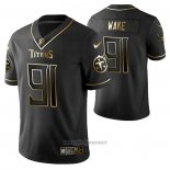 Maglia NFL Limited Tennessee Titans Cameron Wake Golden Edition Nero