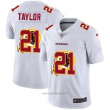 Maglia NFL Limited Washington Commanders Taylor Logo Dual Overlap Bianco