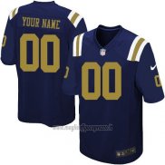 Maglia NFL New York Jets Personalizzate Blu1
